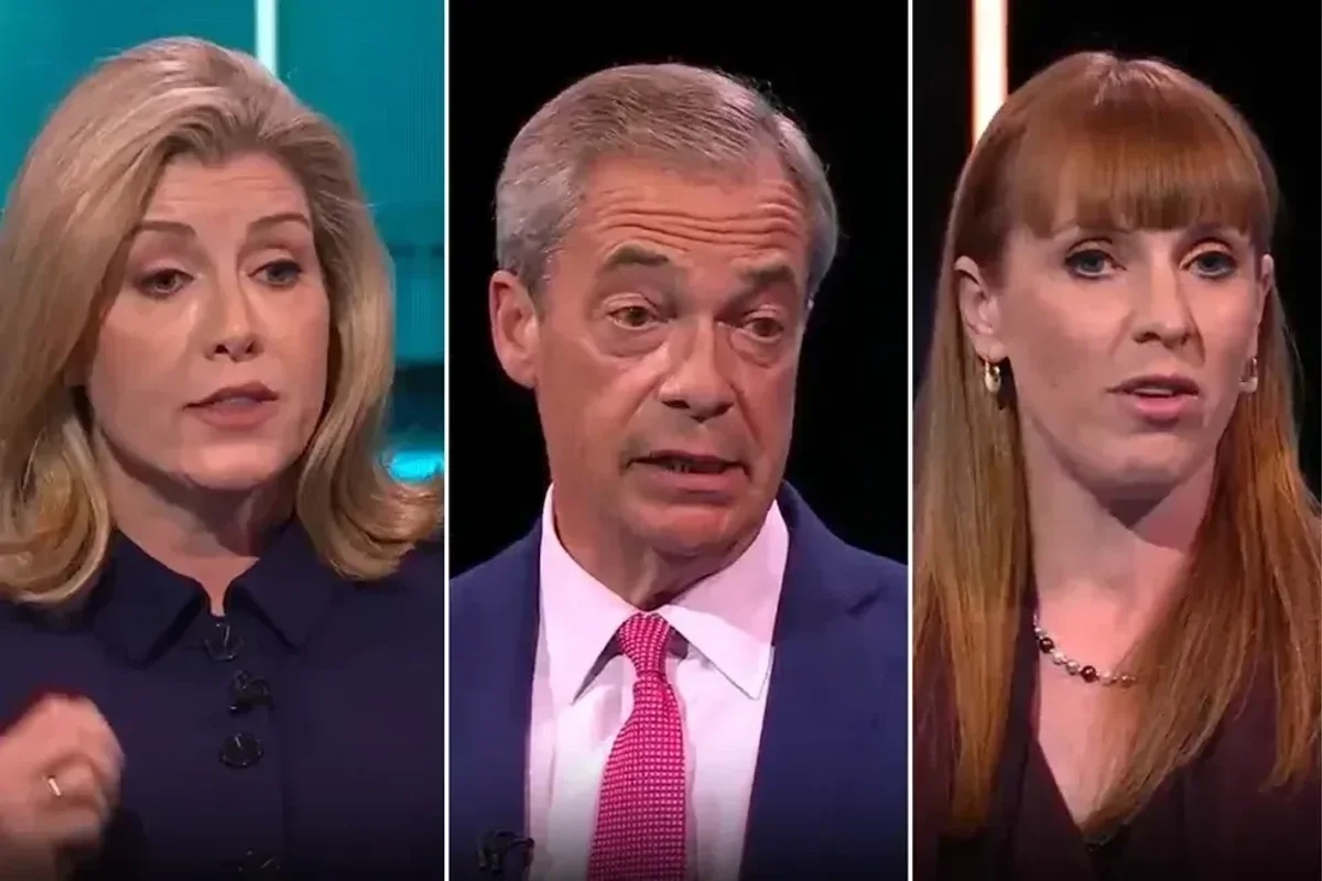 TV Election Debate: Nigel Farage claims Reform UK is 'official opposition' to Labour as they overtake Tories in poll