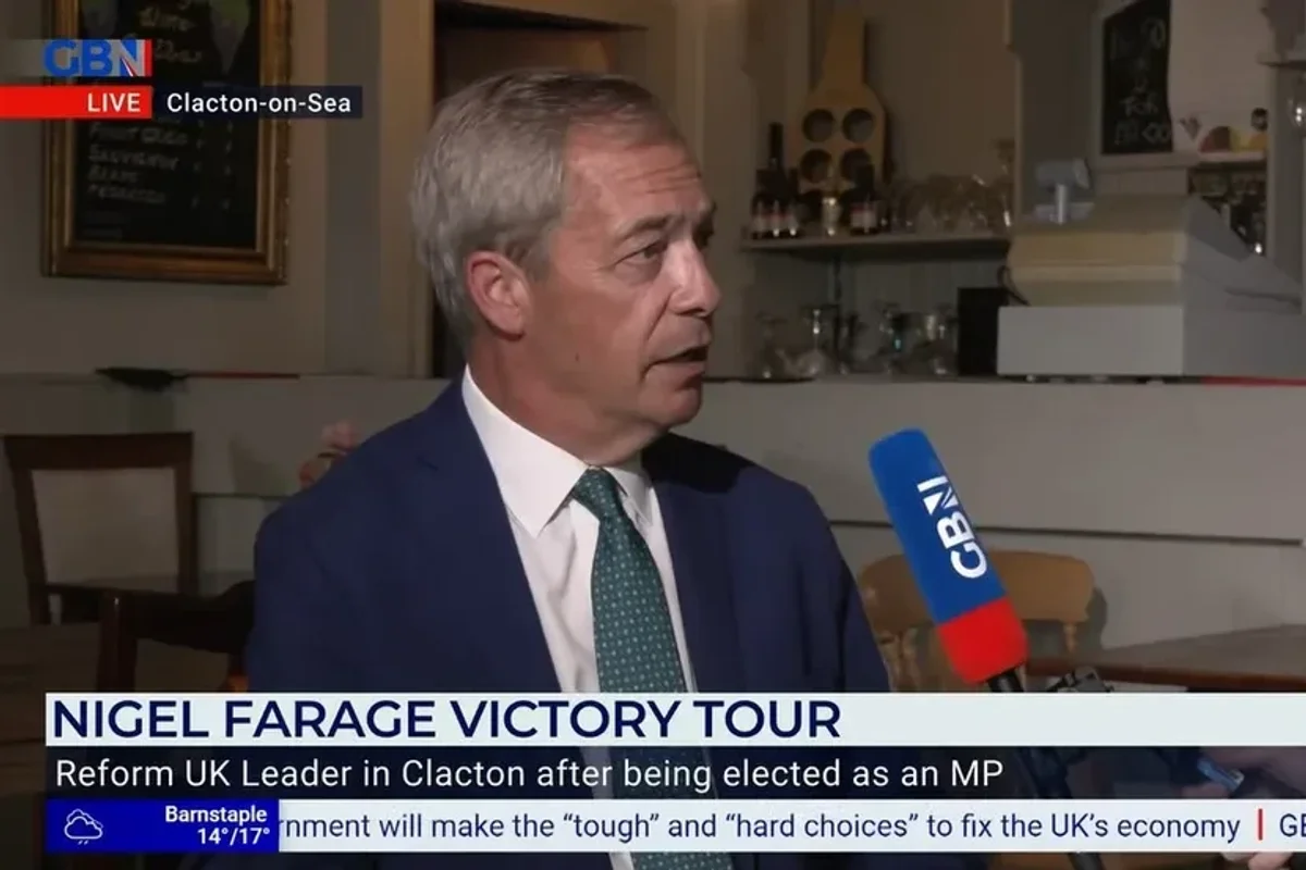 Nigel Farage lets rip at 'brutal' voting system as he explains how Reform could have ended up with ONE HUNDRED new MPs