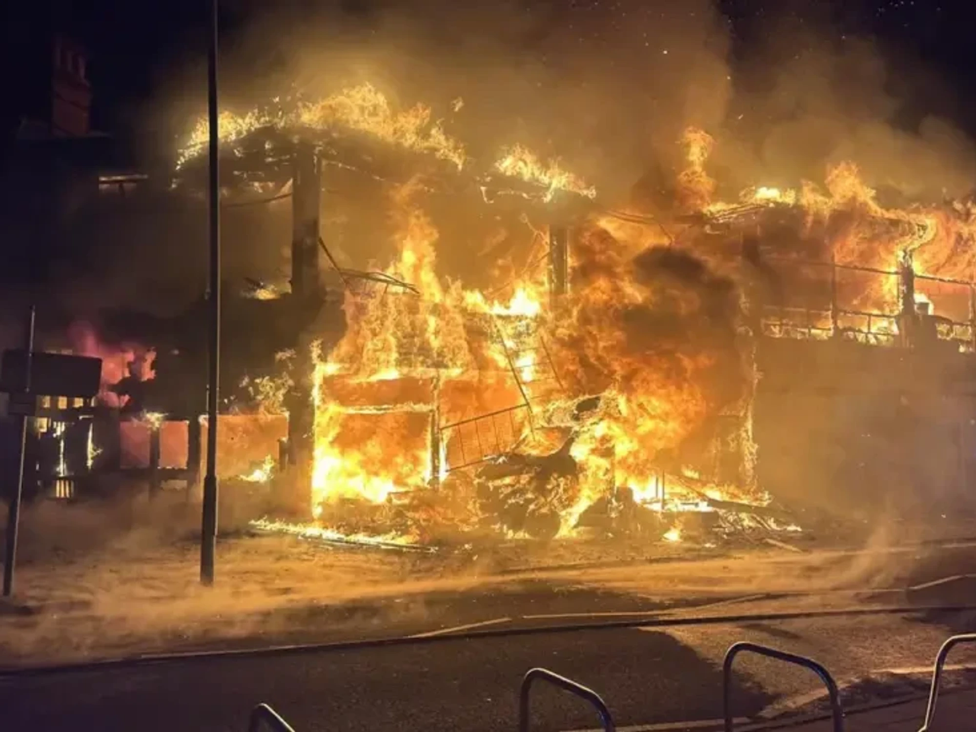 Clacton fire: Huge inferno engulfs seaside town as residents evacuated to 'refuge centre'