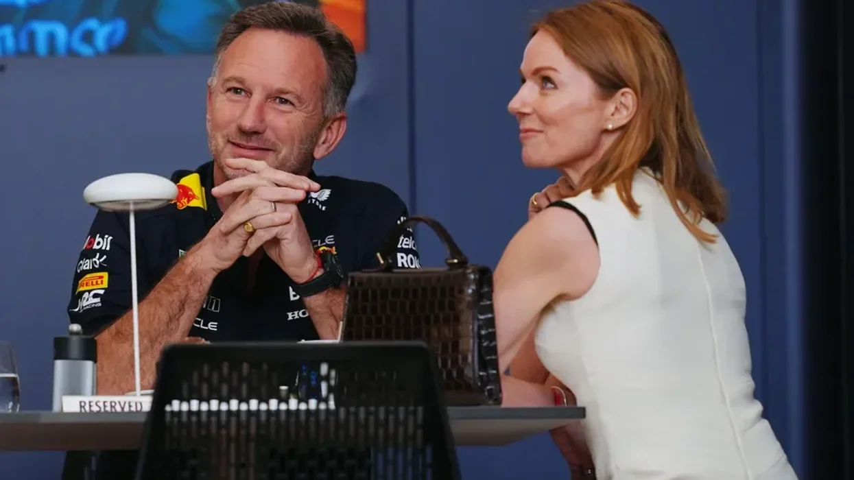Christian Horner shows support for Geri Halliwell with duo spotted at different sport away from F1