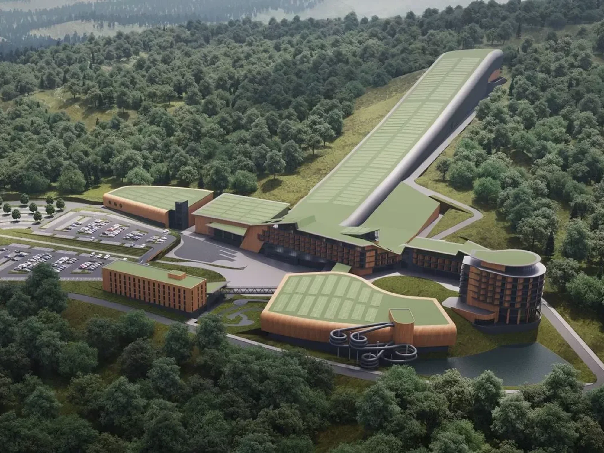 Welsh town set to house Britain's longest indoor snow centre as £300million project approved