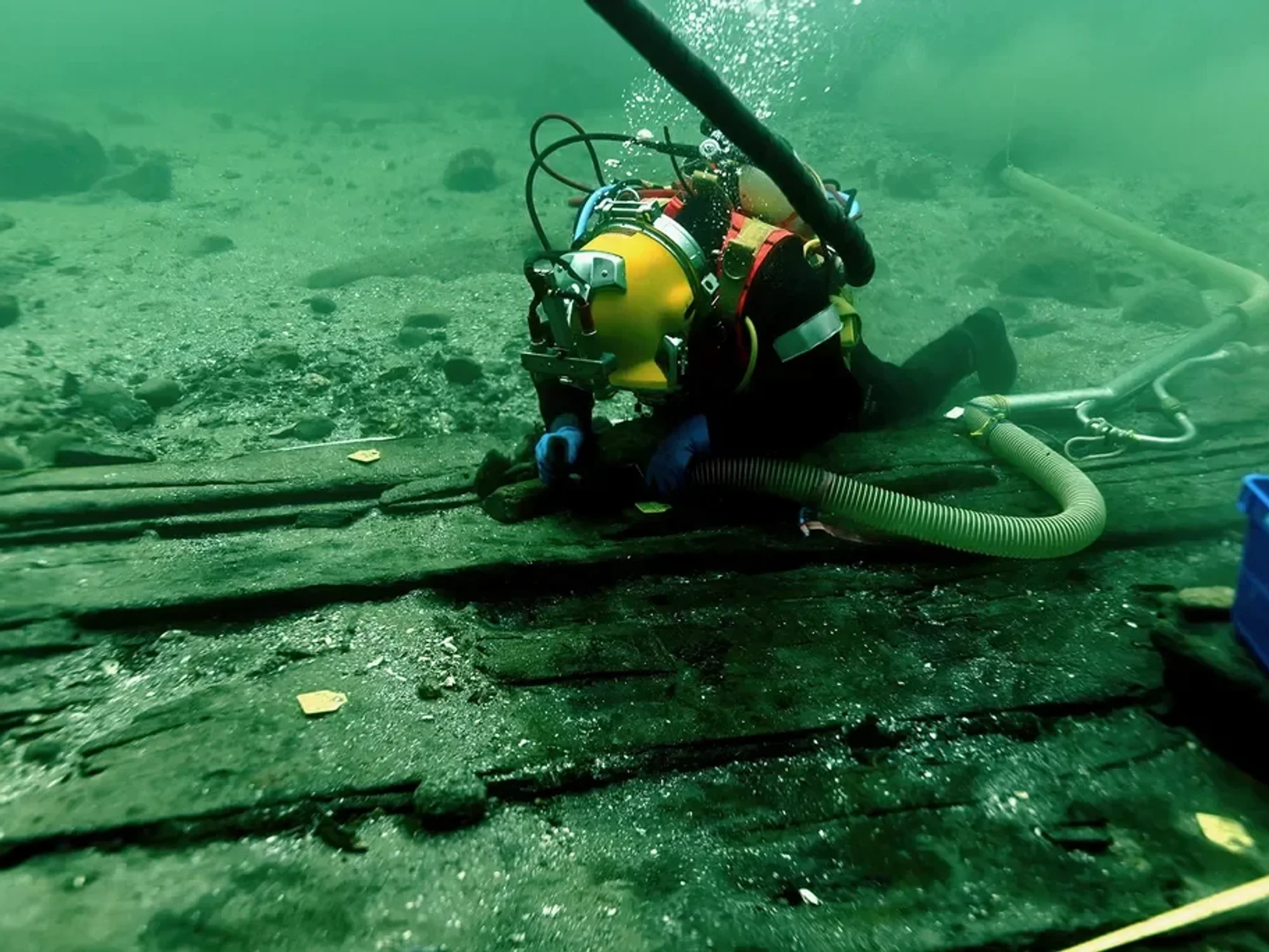 Colossal ancient ship unearthed after 600 years and left ‘remarkably preserved’