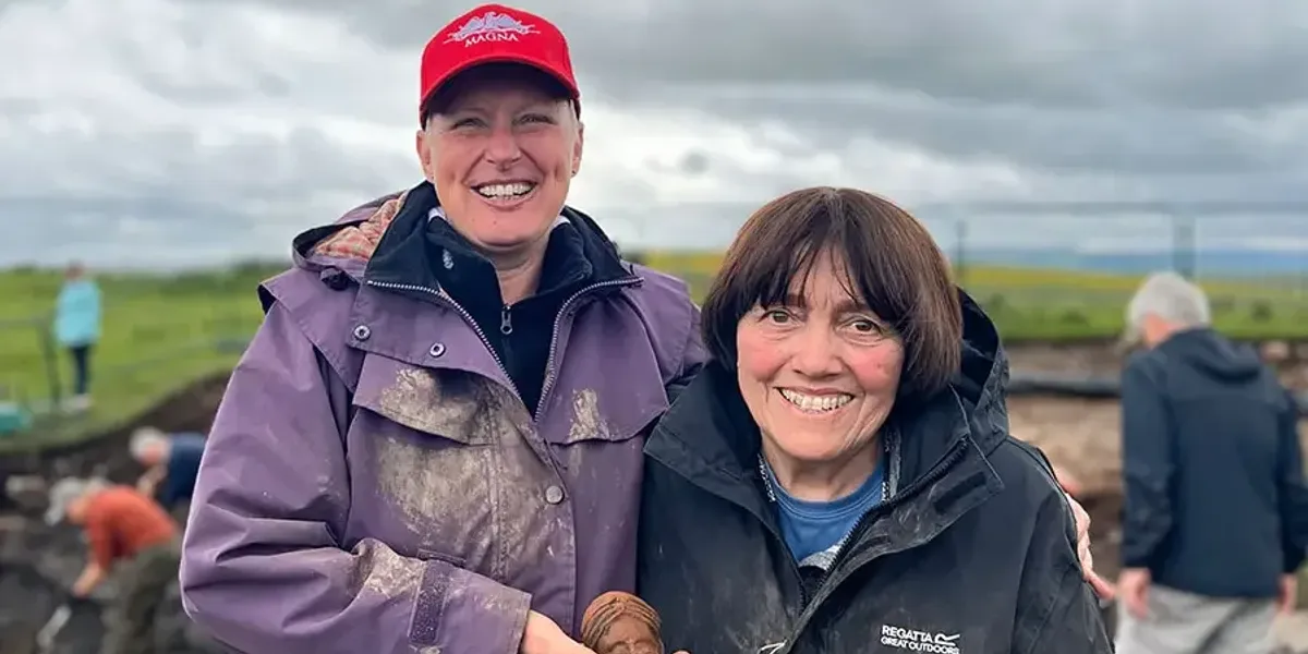 Archaeology breakthrough as ‘wonderful’ Roman terracotta head uncovered Archaeology breakthrough as ‘wonderful’ Roman terracotta head uncovered