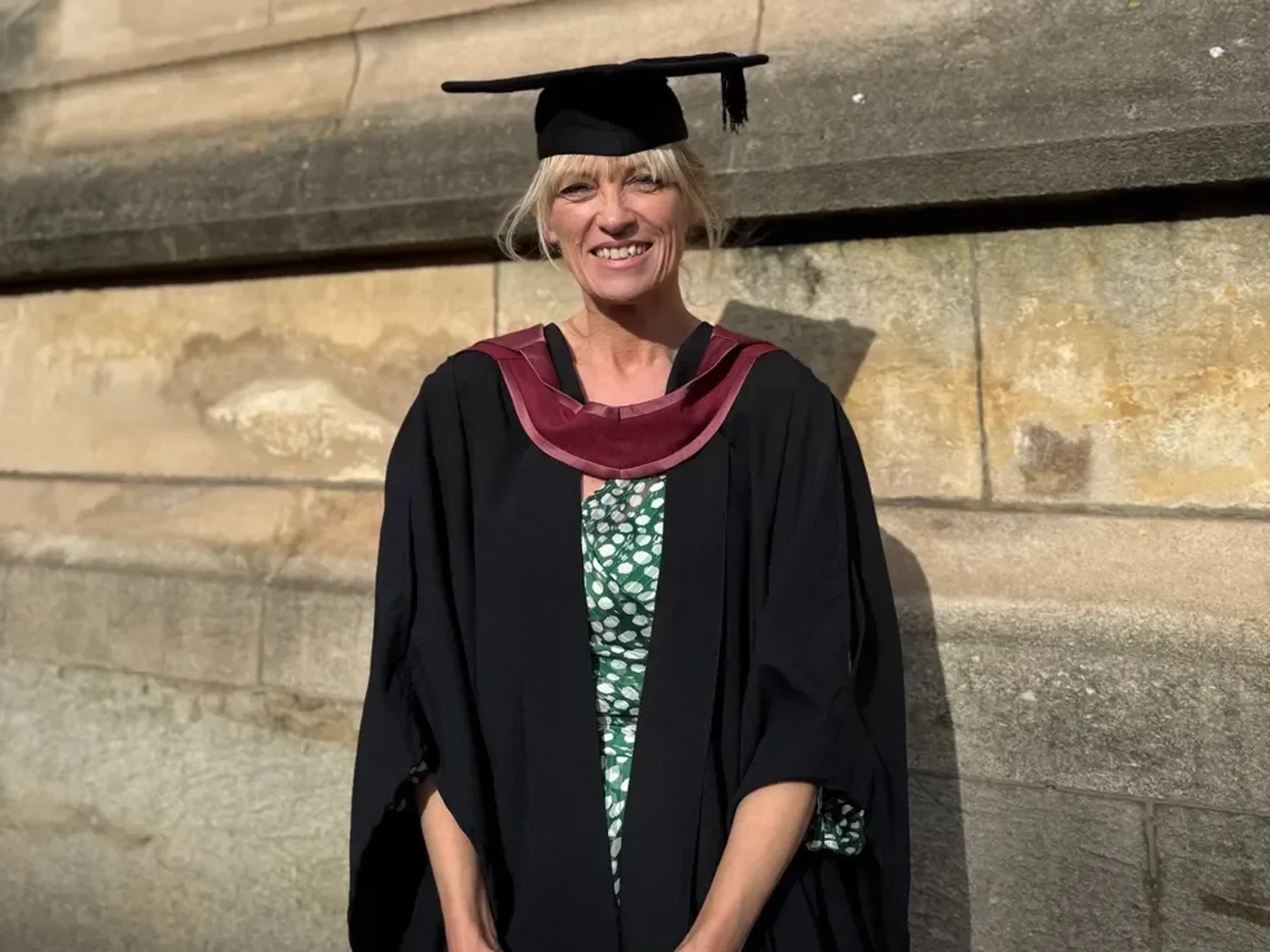 Former university student finally graduates... 33 years after finishing degree