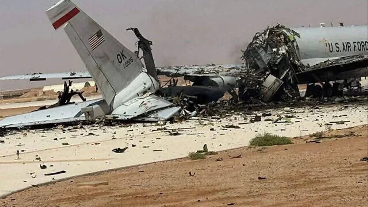 'Irreplaceable' US radar jet completely destroyed after Iranian strike on Saudi base