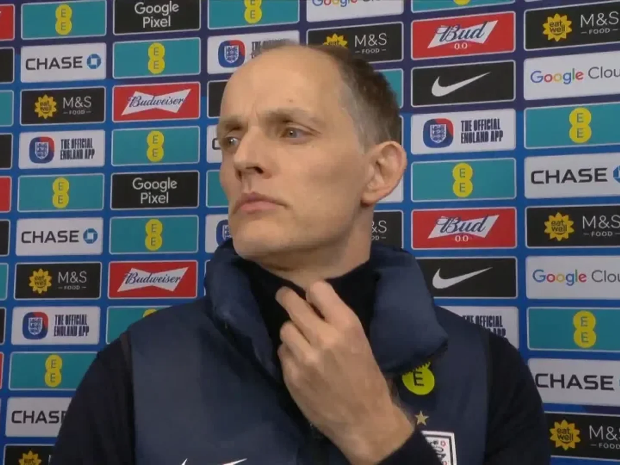 Thomas Tuchel shuts down question from ITV reporter after England loss to Japan