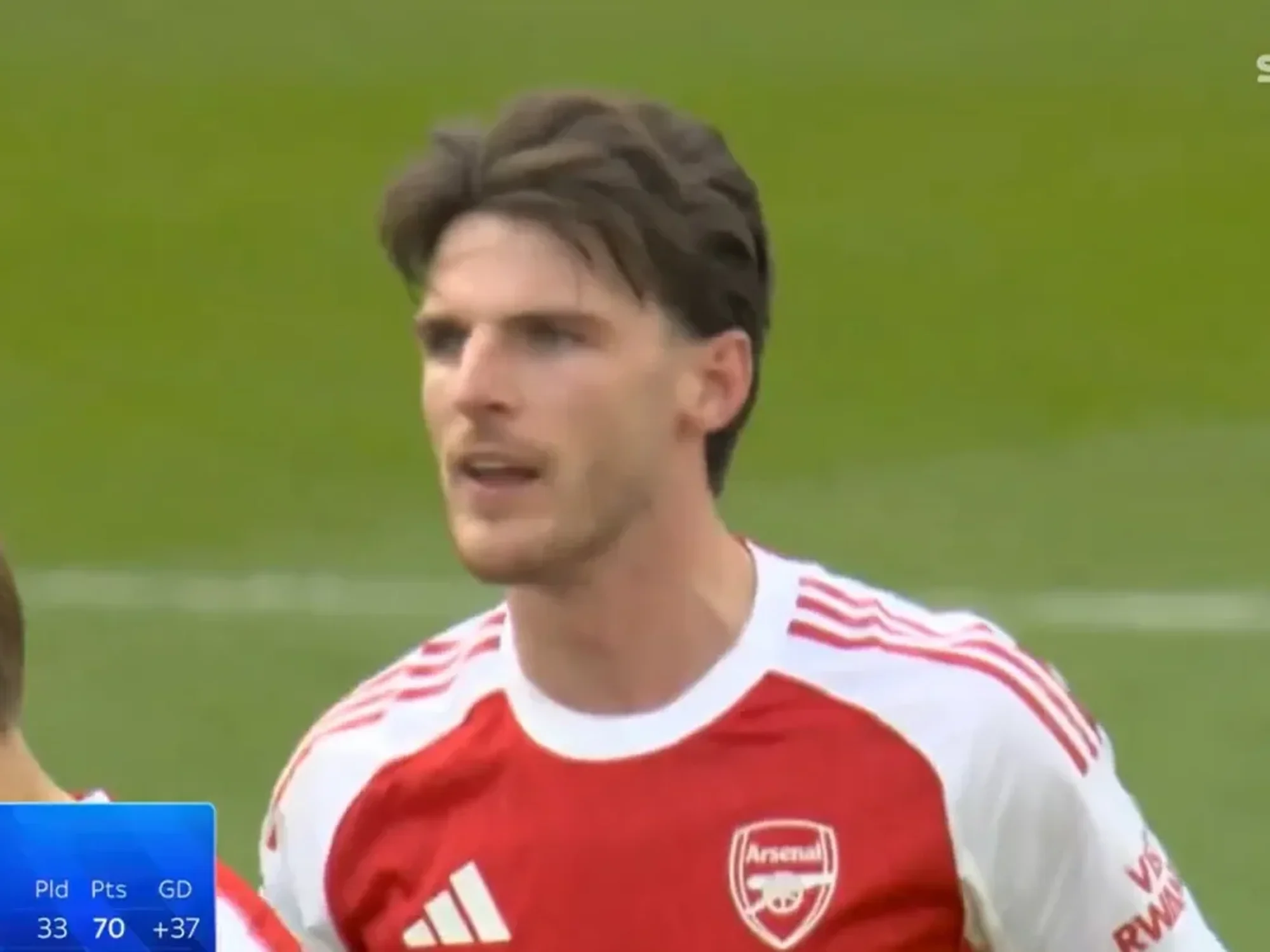 Declan Rice goes viral for antics after crushing Arsenal defeat to Man City