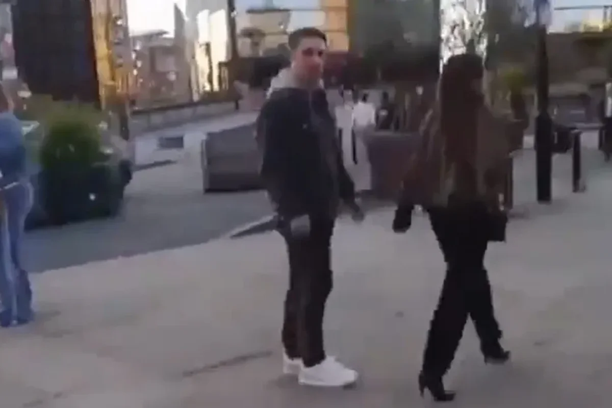 Gary Neville's sister reacts with horror after fan abuses Man United legend in the street