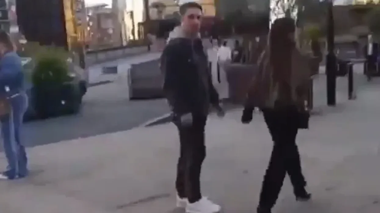 Gary Neville's sister reacts with horror after fan abuses Man United legend in the street