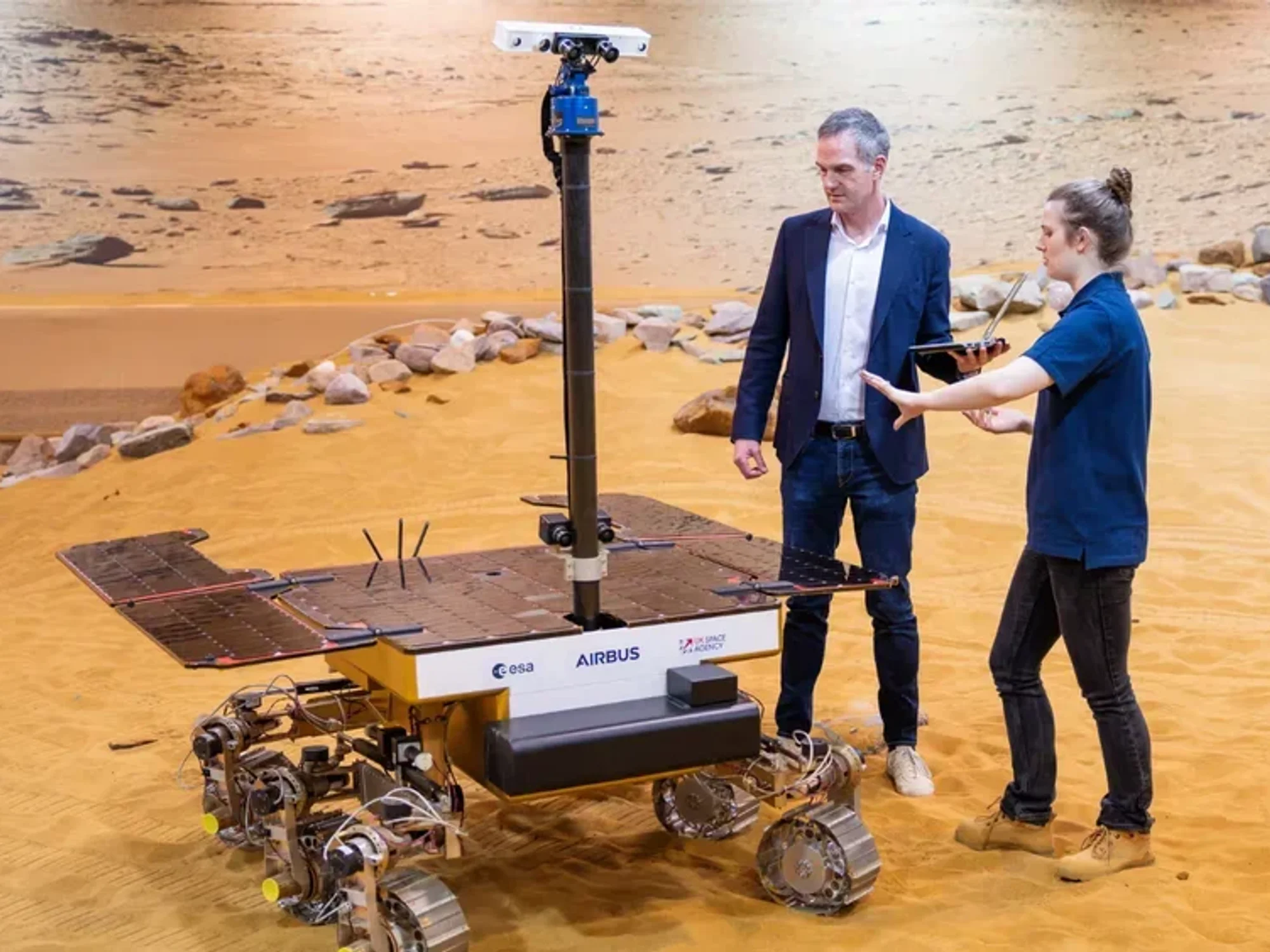 Date set for British-made rover to land on Mars in search of life on Red Planet