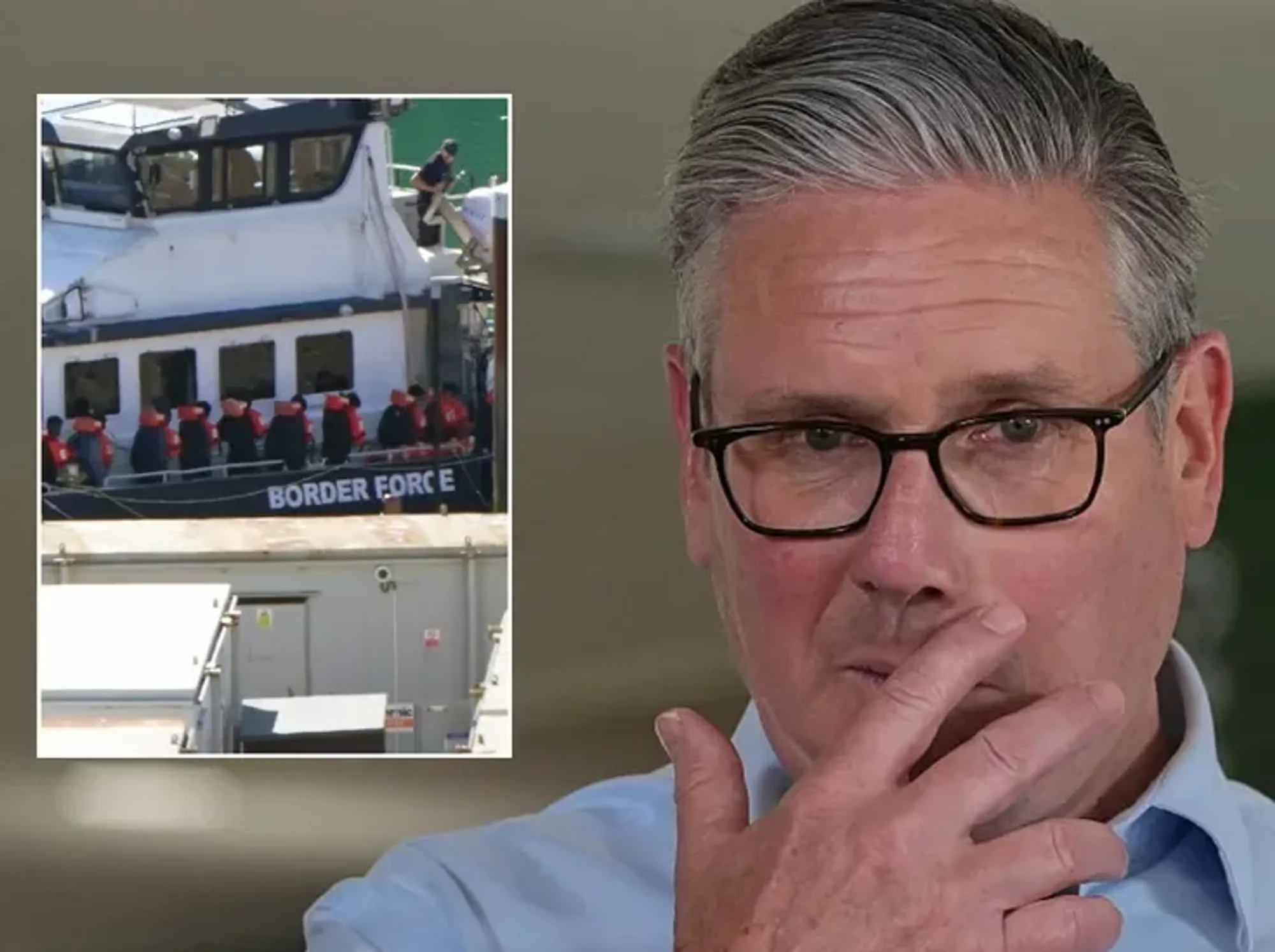 Keir Starmer defends record on migrant crisis as UK braces for 'tidal wave of illegal migrants th...