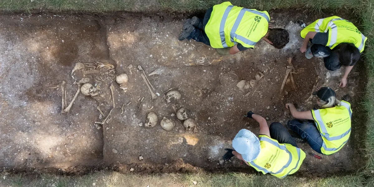 Archaeology students uncover ninth-century Viking grave with literal giant inside
