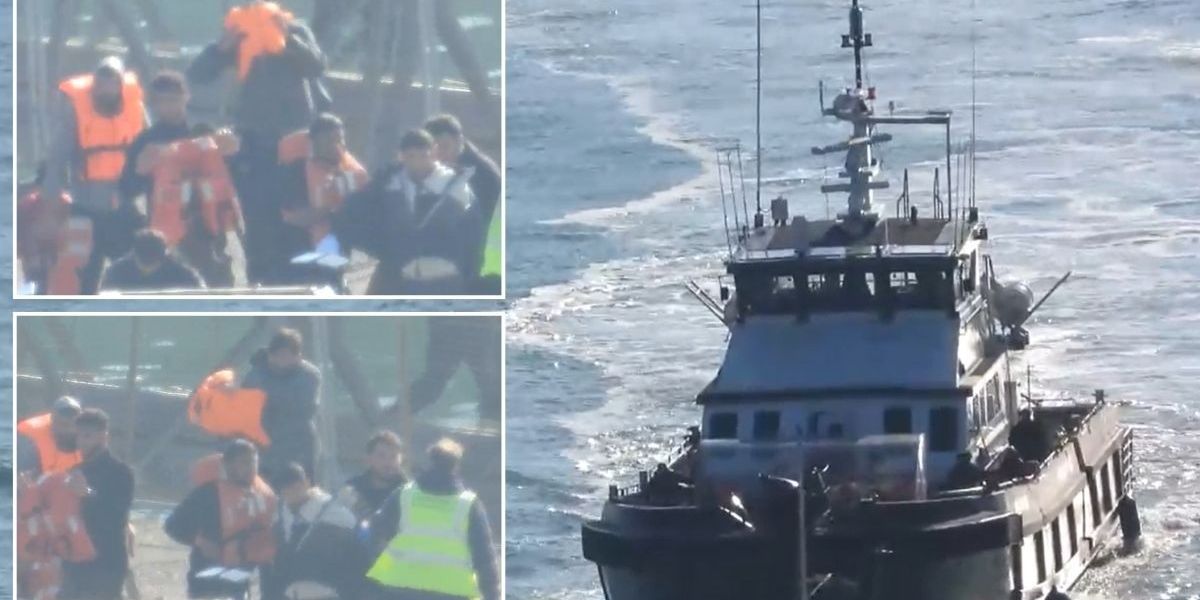 NextImg:Channel migrant crossings set to SURPASS 2023 total within DAYS