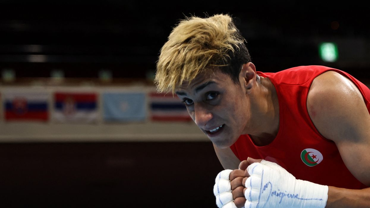 Imane Khelif was disqualified from last year's world championships