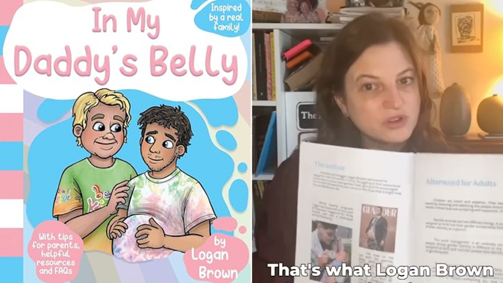 In My Daddy's Belly book and Libby Emmons