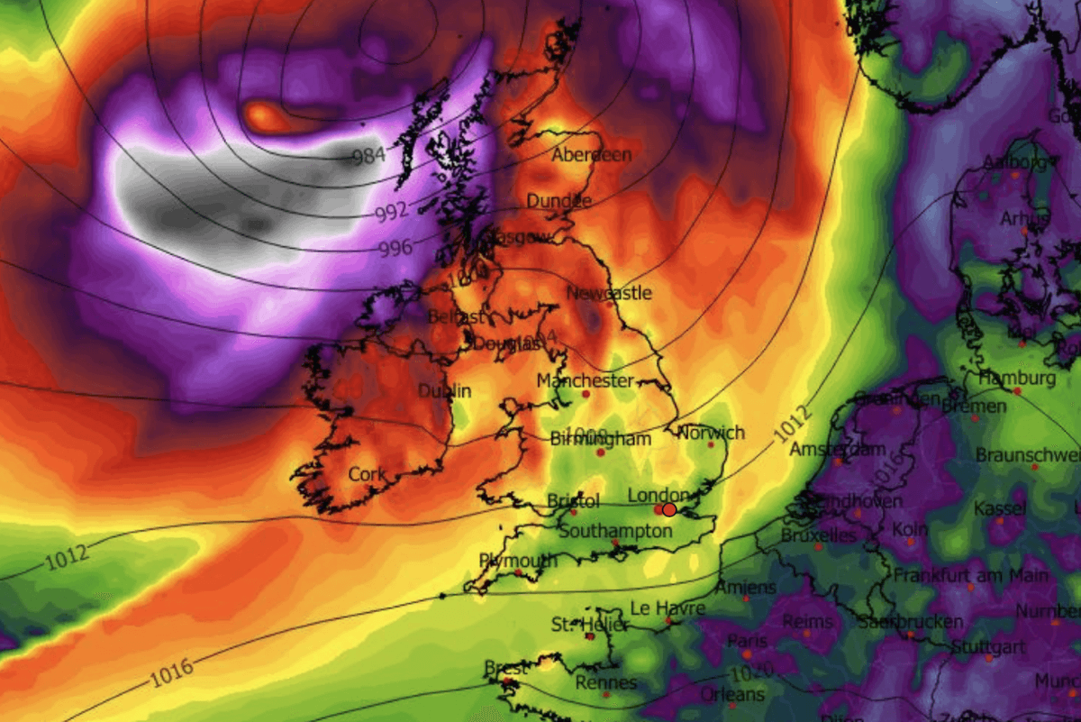 In the crosshairs of an Easter Storm