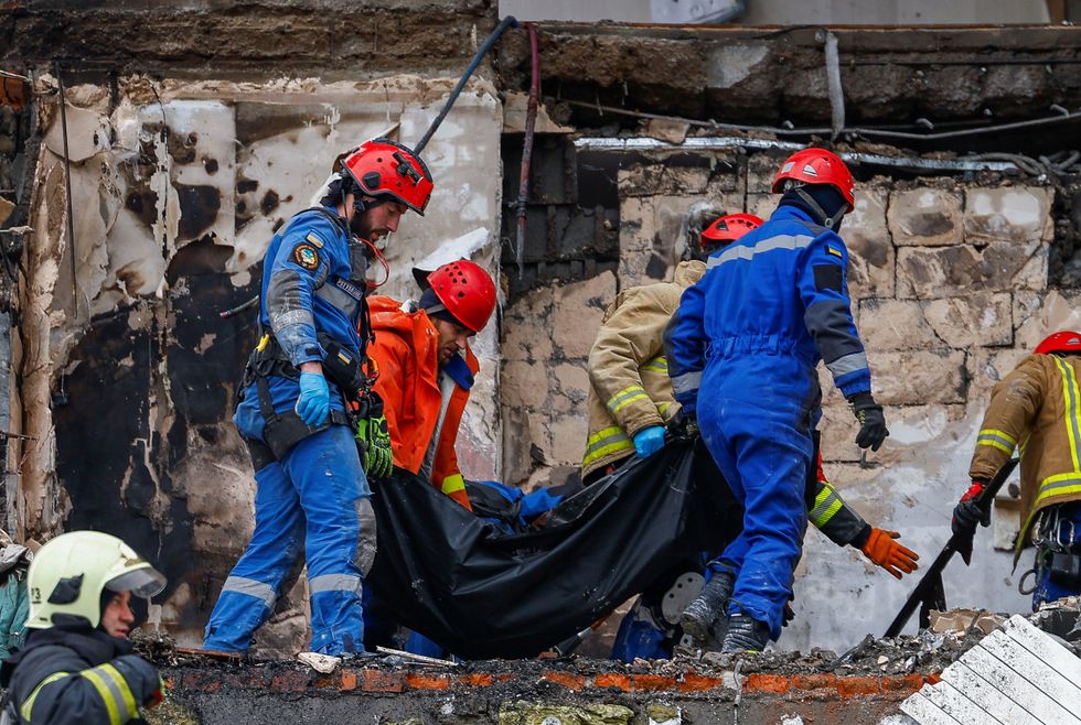 In the early hours this morning, Russia launched one of its biggest attacks on the city in months