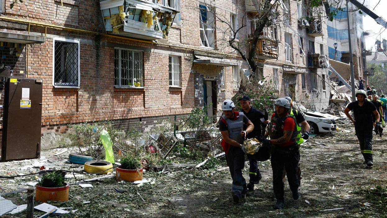 Ukraine children's hospital targeted in barbaric Russian air attack