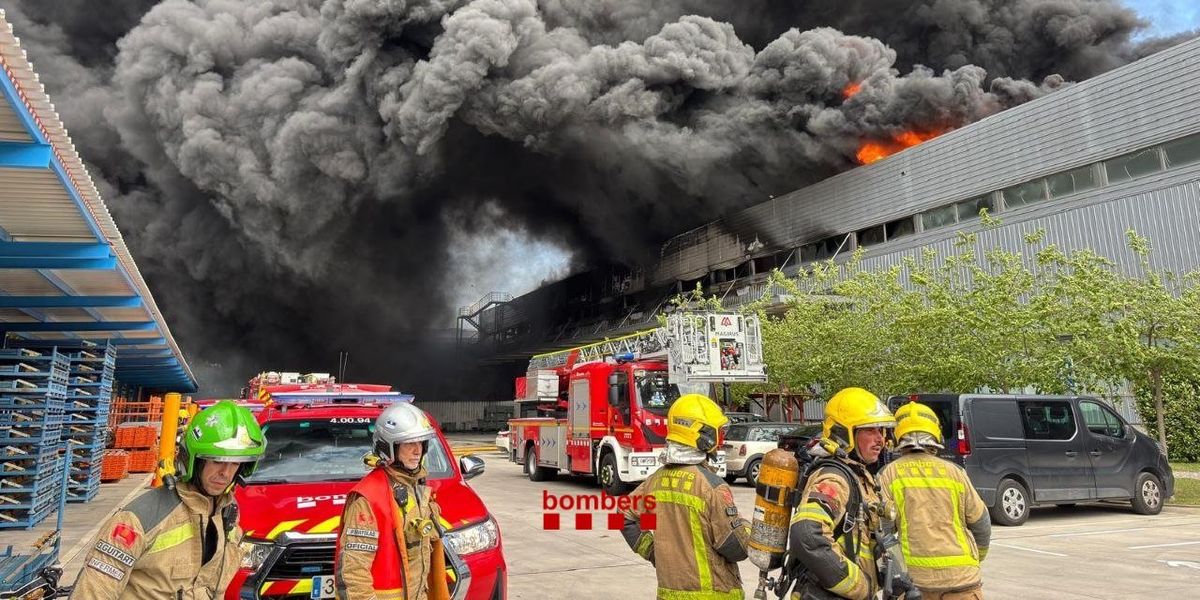Honda factory 'burned completely' after huge fire rips through facility with 150 employees evacuated