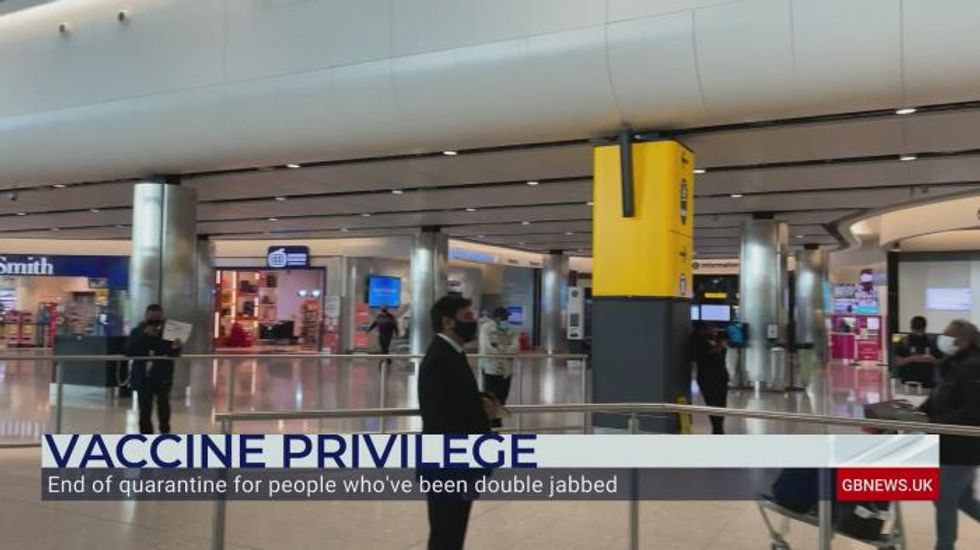 Covid: Scrapping quarantine for double jabbed being ‘considered’, No 10 confirms