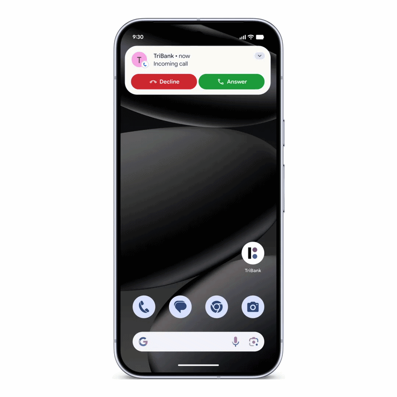 incoming scam call