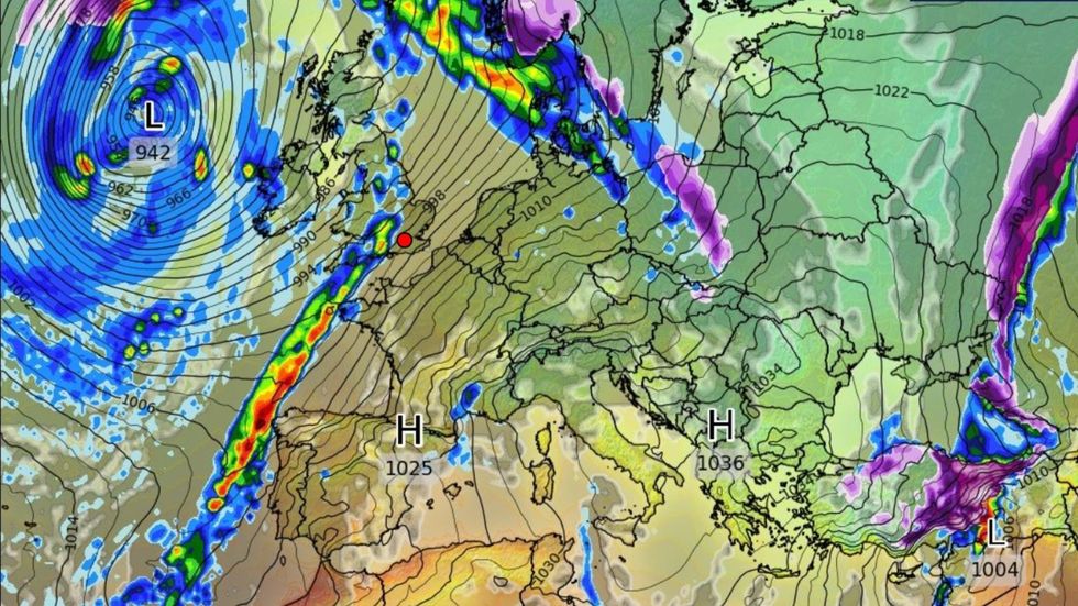 Incoming storm