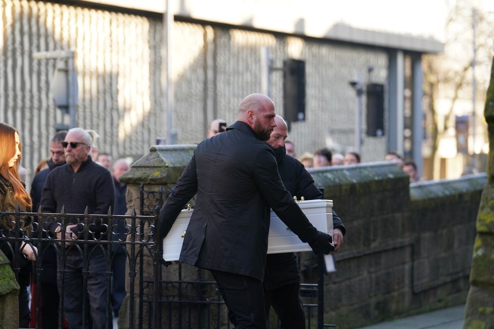 Indi Gregory's coffin