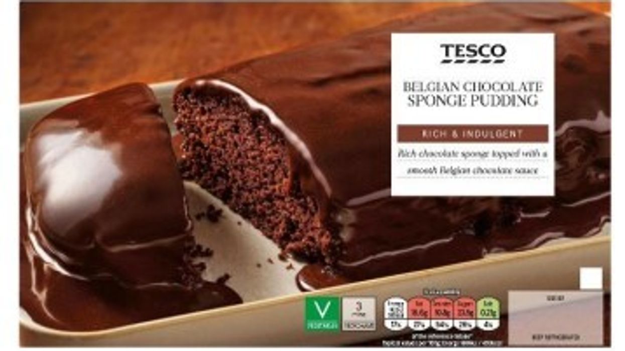 Indulgent chocolate sponge