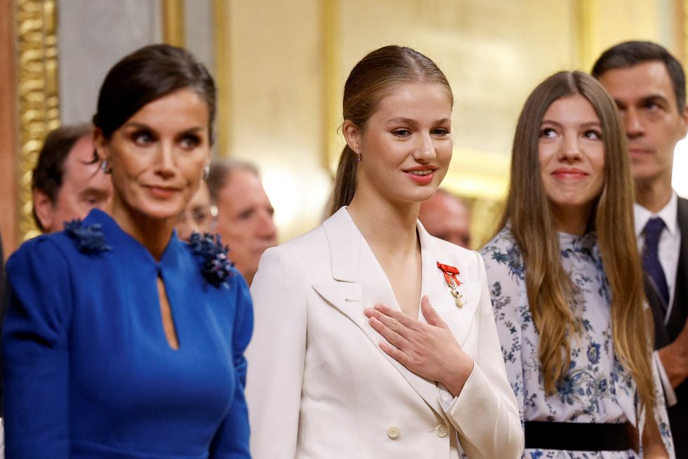 Infanta Sofia, Princess Leonor and Queen Letizia