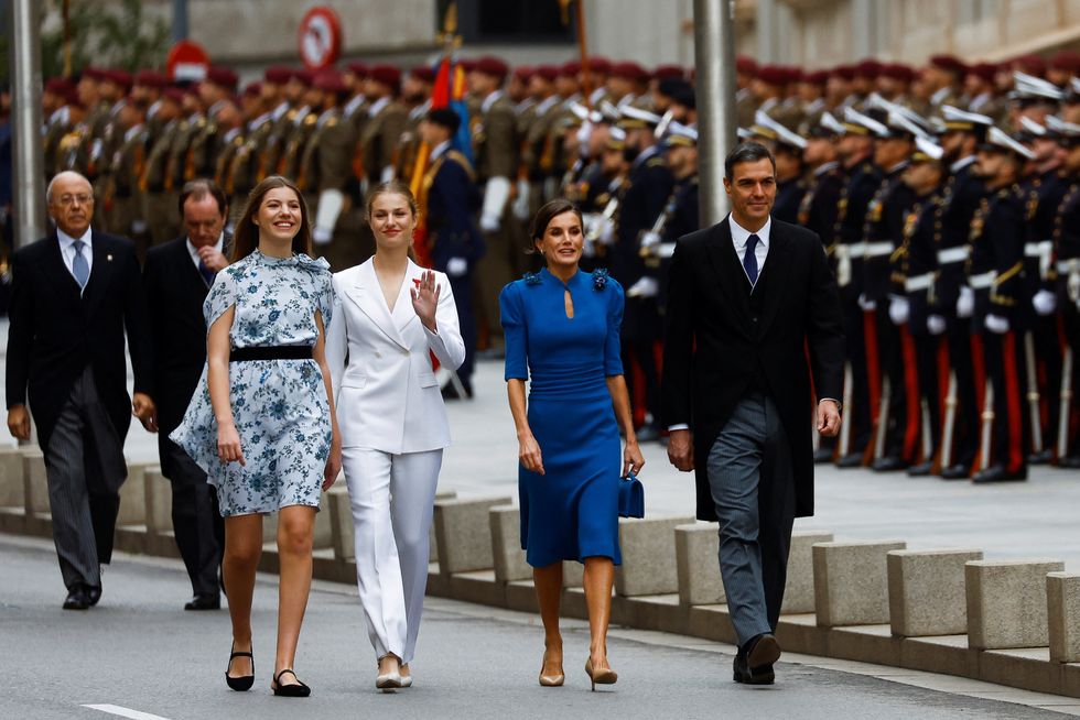 Infanta Sofia, Princess Leonor, Queen Letizia
