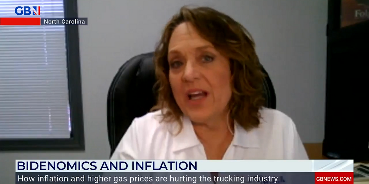 NextImg:‘Going out of business!’ US trucker blasts Biden’s rising gas prices