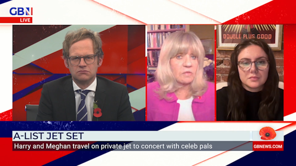 Ingrid Seward and Mark Dolan appear on GB News