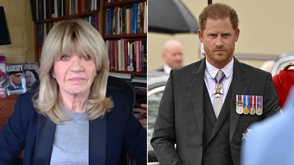 Ingrid Seward and Prince Harry