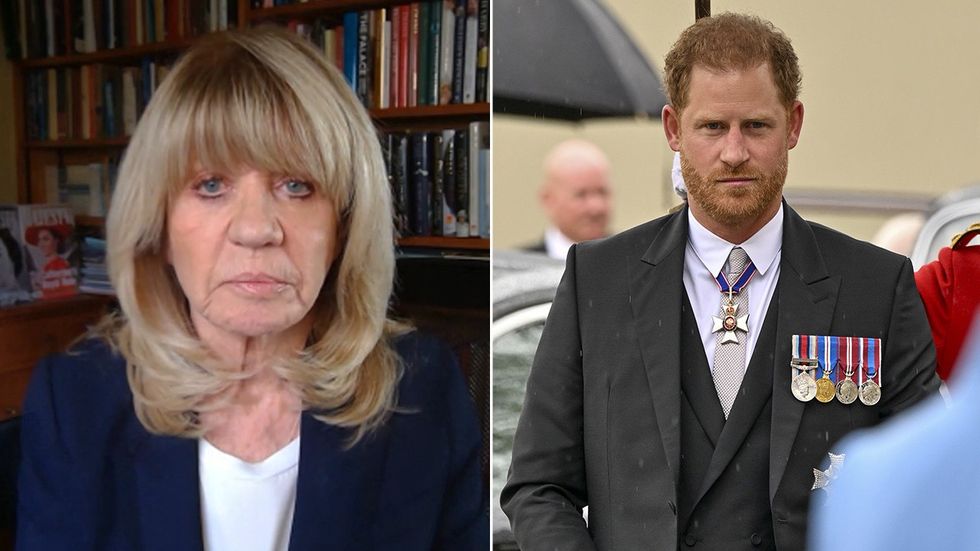 Ingrid Seward and Prince Harry