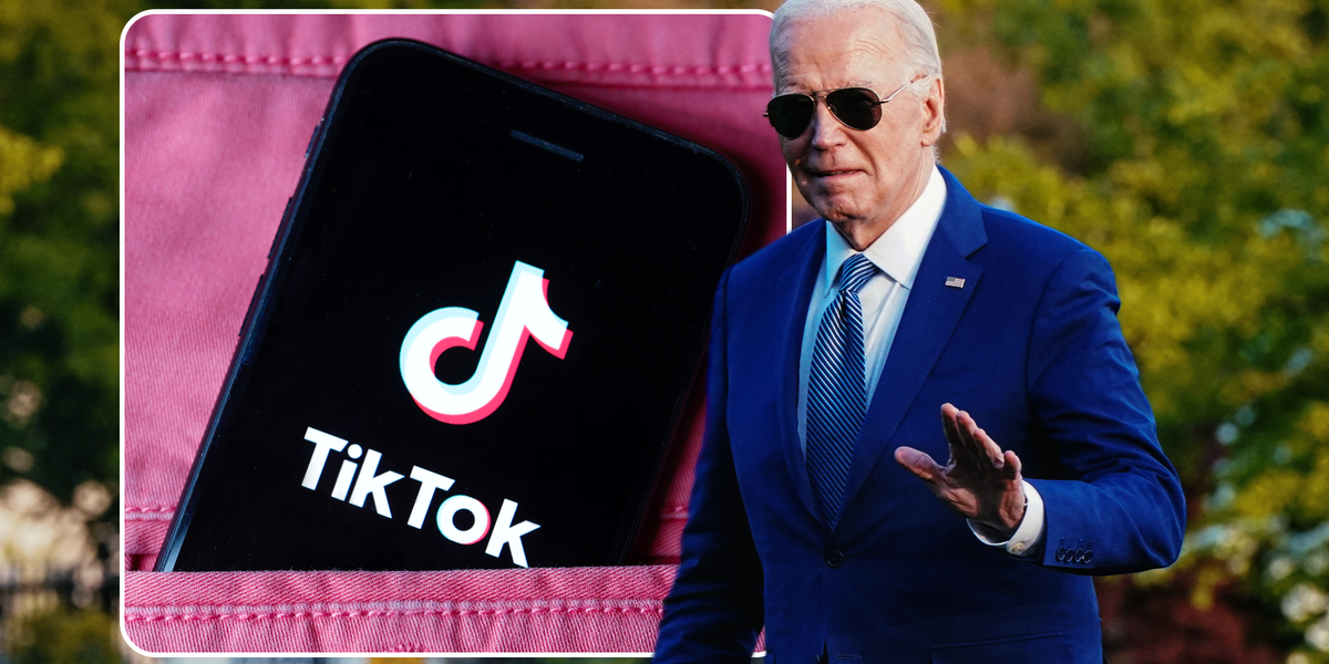 NextImg:President Joe Biden signs TikTok ban into law, as social media app responds 'we aren't going anywhere'