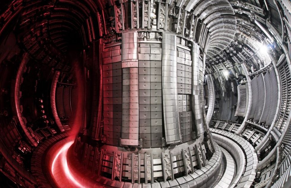 Inside the JET fusion reactor EUROfusion