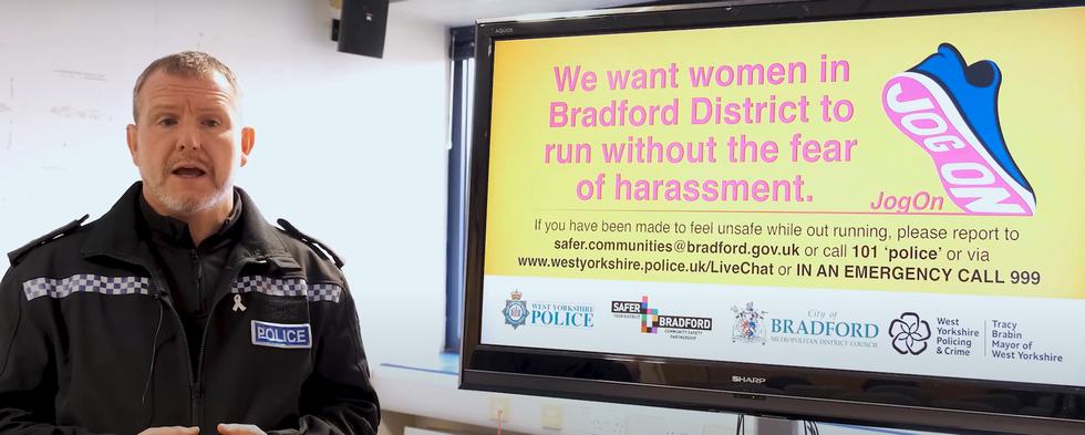 Inspector Nick Haigh commenting on the JogOn initiative