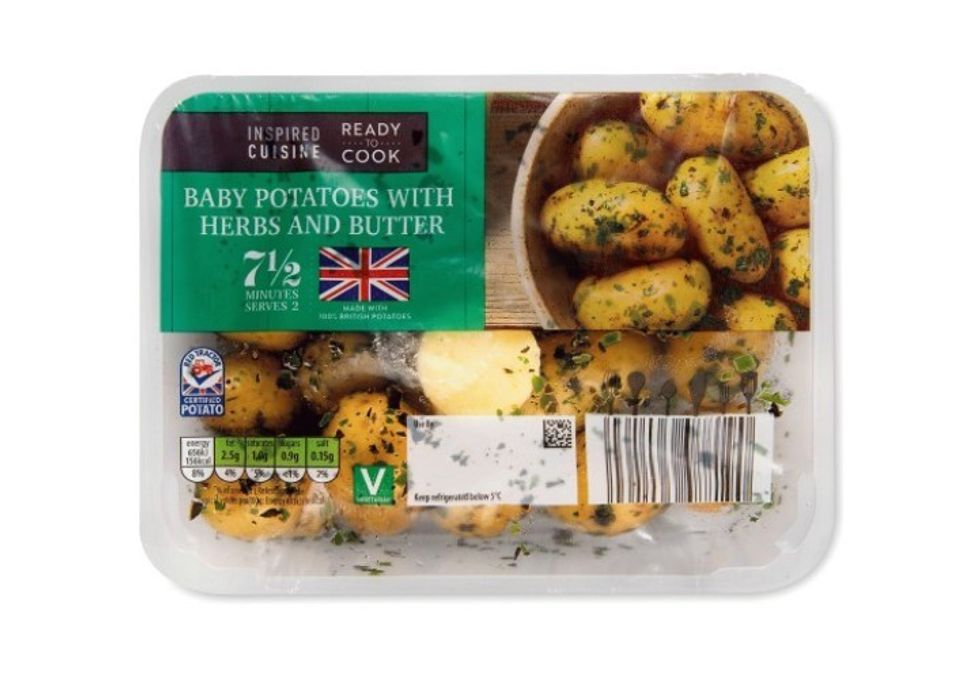 Inspired Cuisine Baby Potatoes with Herbs and Butter