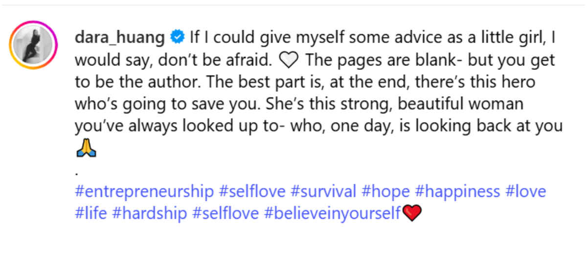 Instagram / Dara Huang\u200b