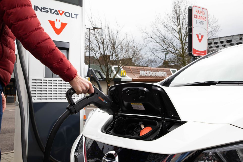 InstaVolt electric car charger