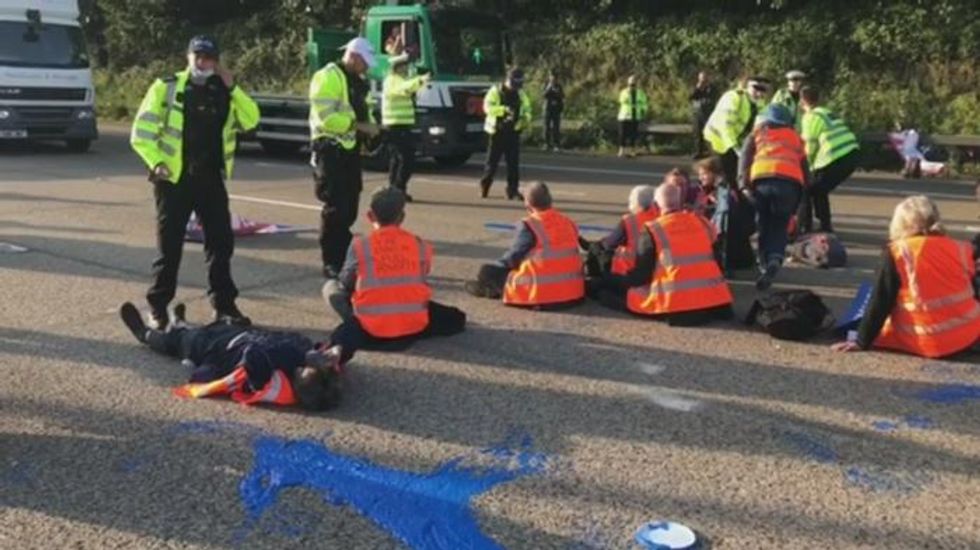 Insulate Britain protests: Government to seek injunction against environmental group after M25 protests