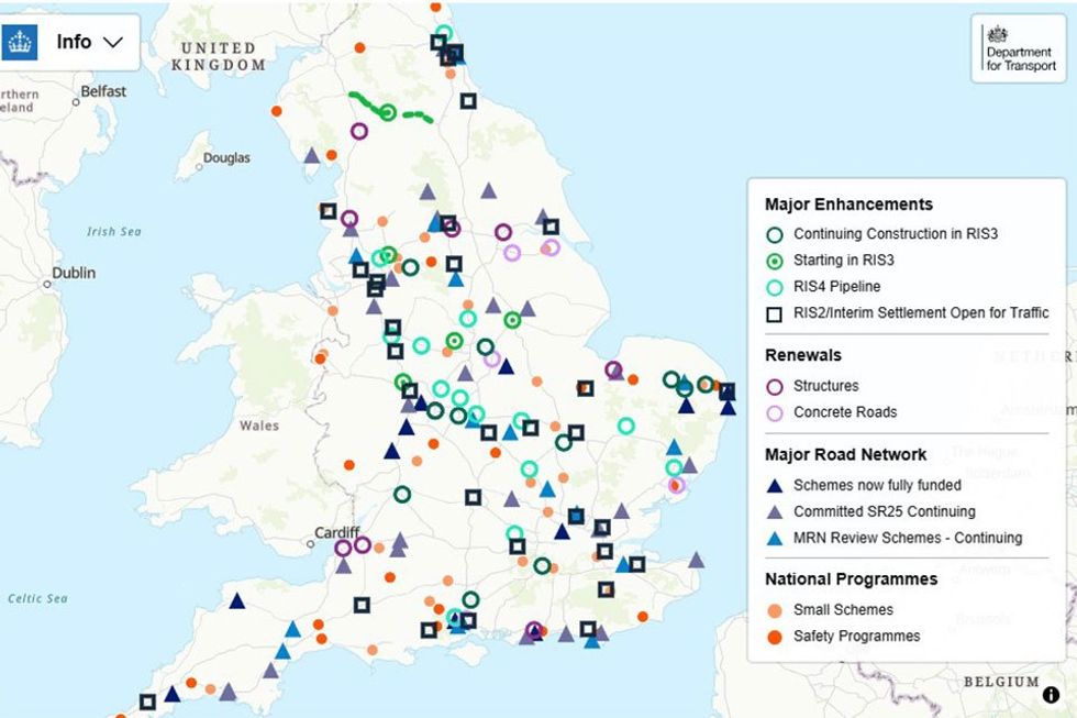 Interactive map of RIS3 schemes