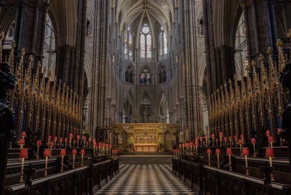 Interior of Westminster Abbey