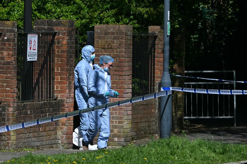 Investigators at Kenton synagogue