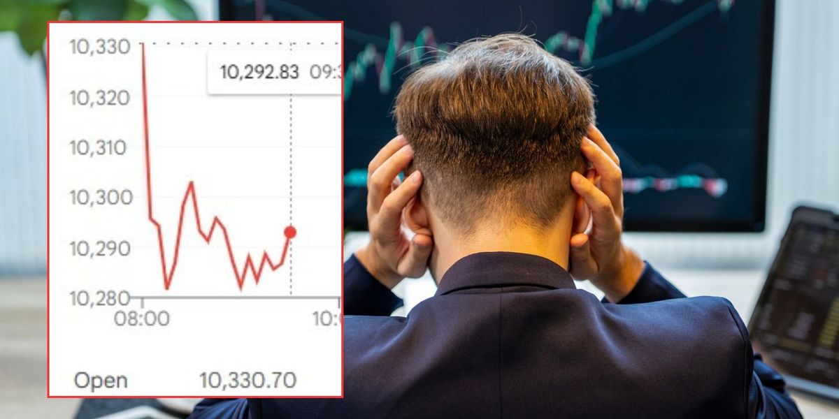 Ftse 100 and pound sterling in the red after shock inflation announcement Ftse 100 and pound sterling in the red after shock inflation announcement