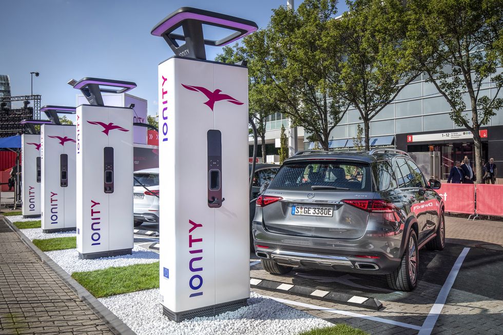 Ionity EV charging devices