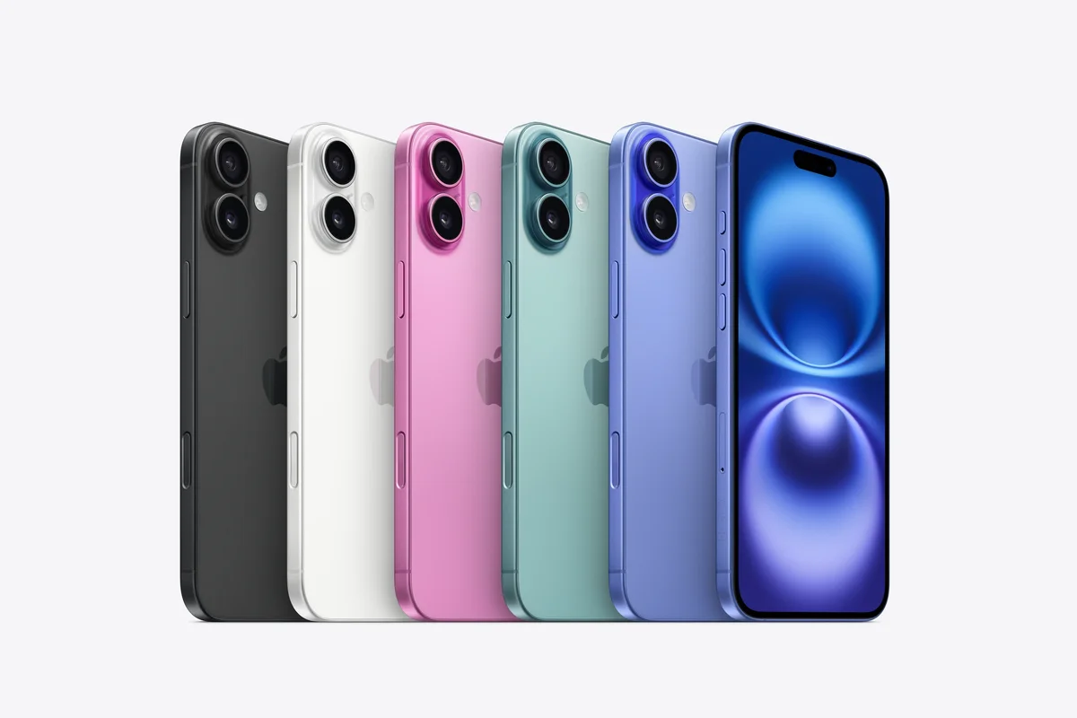 iphone 16 plus lineup in all colours