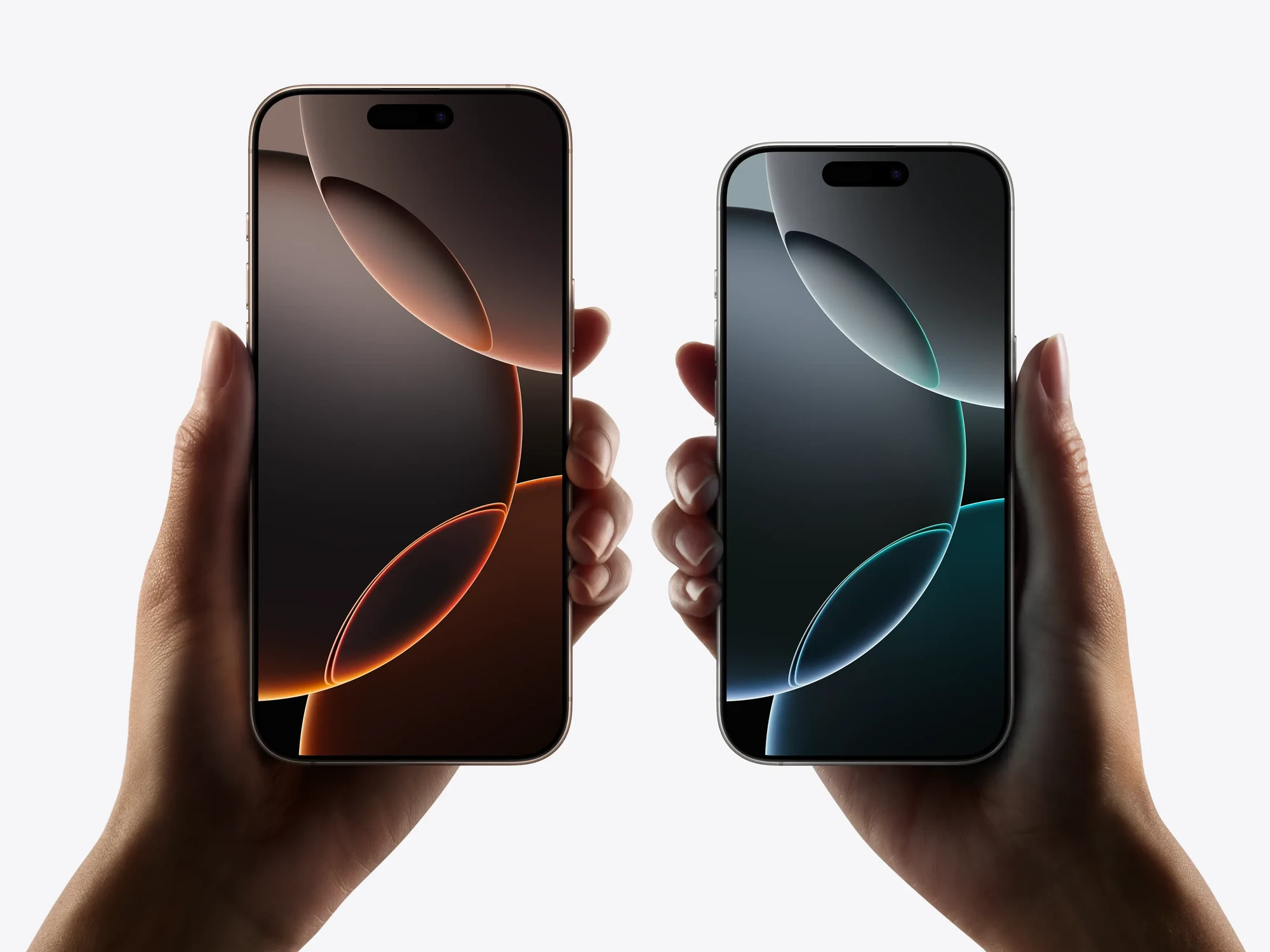 iphone 16 pro max and smaller iphone 16 pro