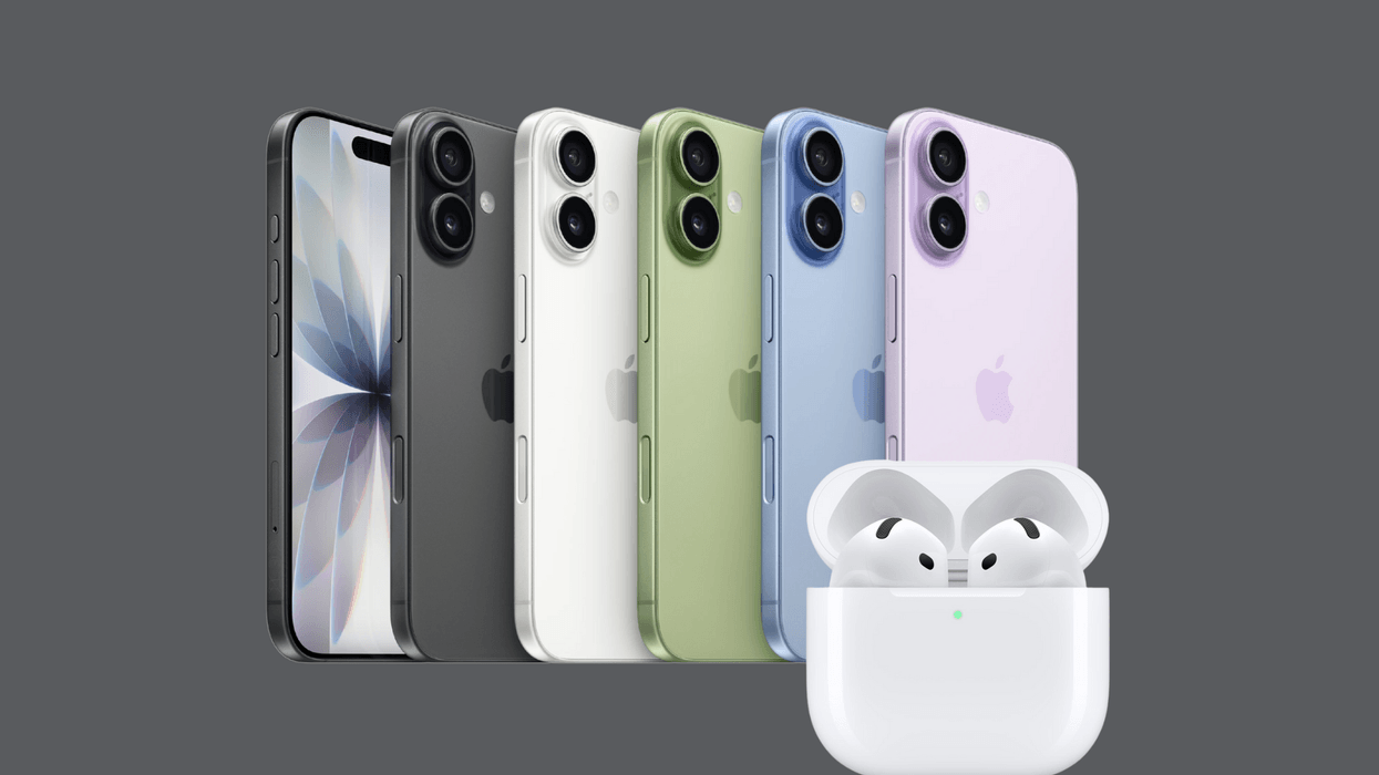 iPhone 17 in all colours and AirPods 4