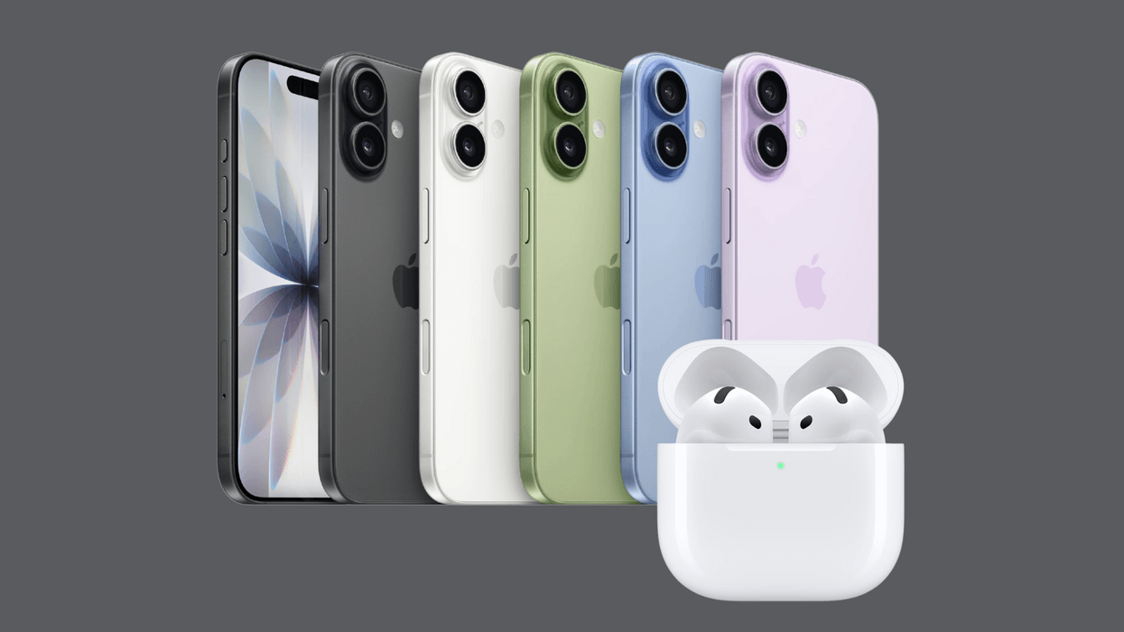 iPhone 17 in all colours and AirPods 4